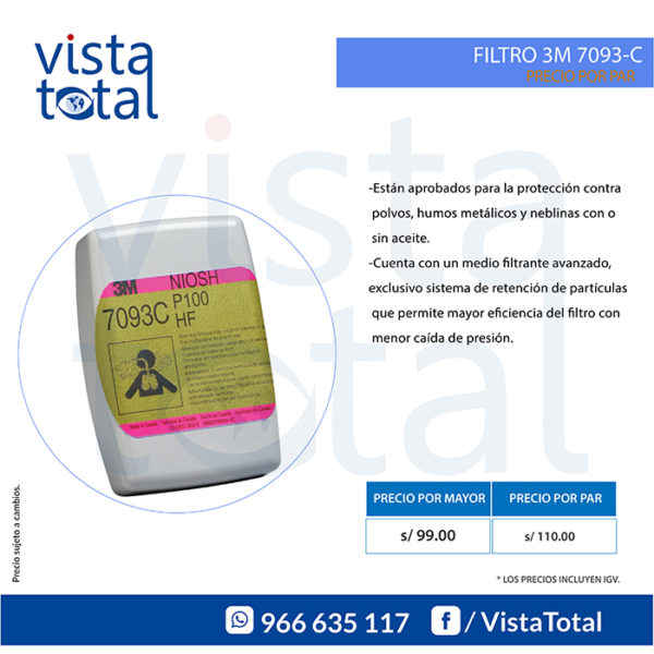Filtro 3M 7093-C