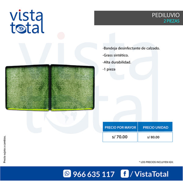 Pediluvio 2 Piezas