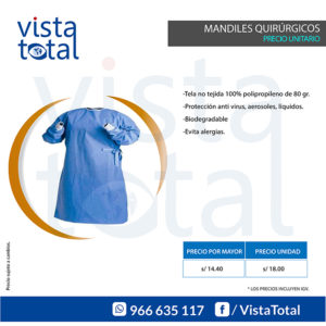 Mandiles Quirúrgicos