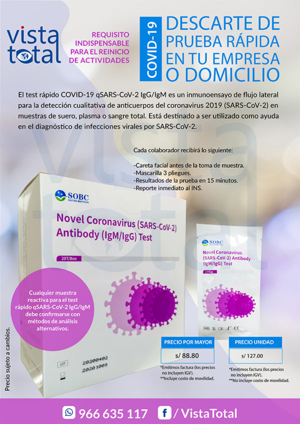 Descarte de Prueba Rápida